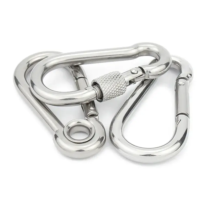 ပြင်ပနှင့်စက်မှုလုပ်ငန်းသုံးအတွက် Carabiner Snap Hook